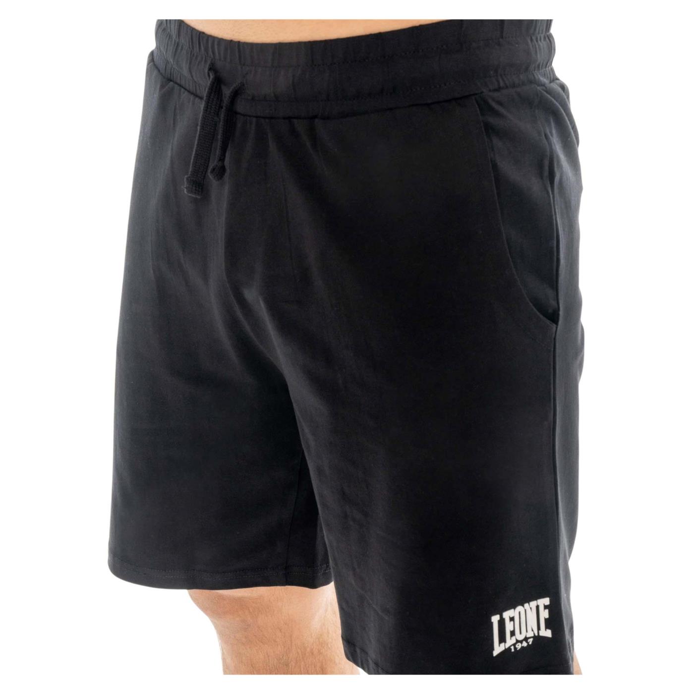 LEONE BERMUDA JERSEY STRETCH - Nero - vista 3