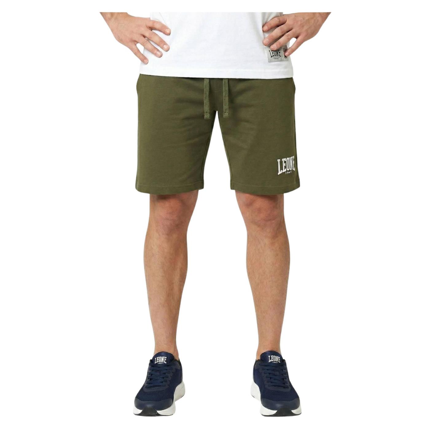 LEONE BERMUDA JERSEY STRETCH - Militare - immagine principale