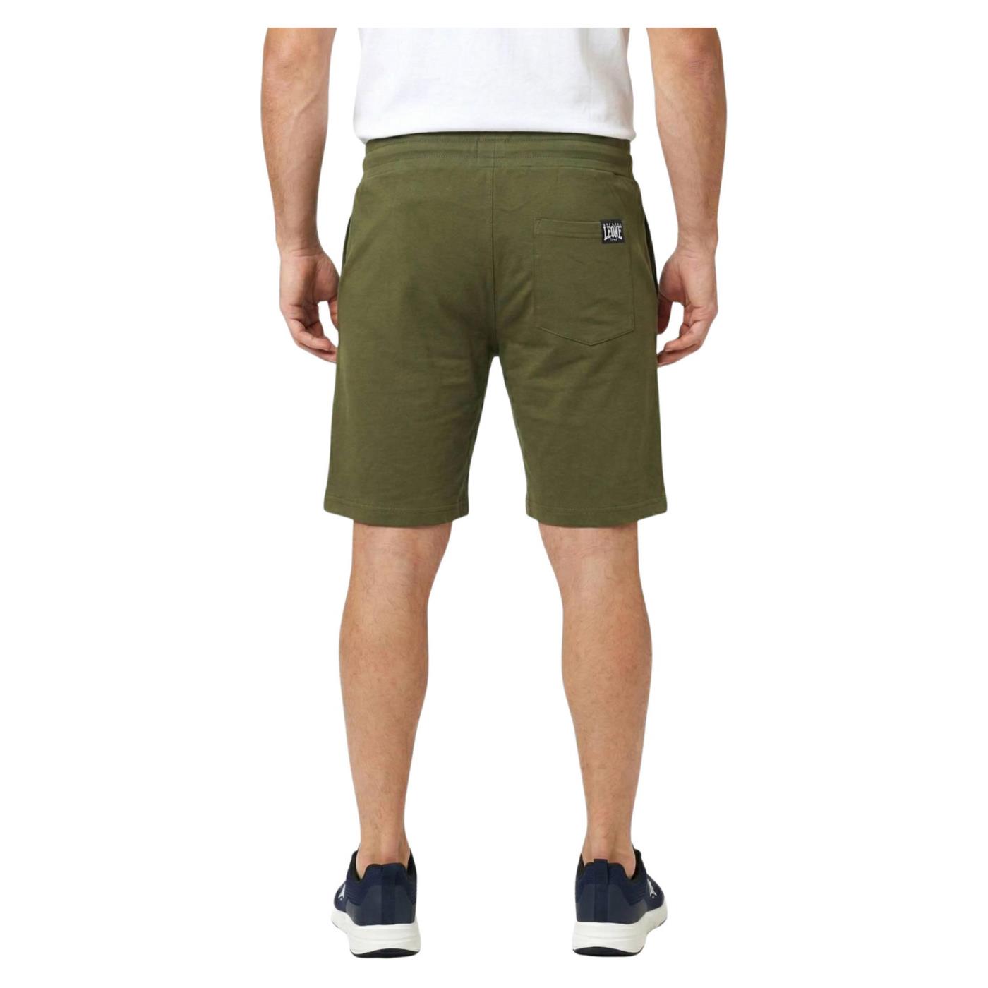 LEONE BERMUDA JERSEY STRETCH - Militare - vista 3