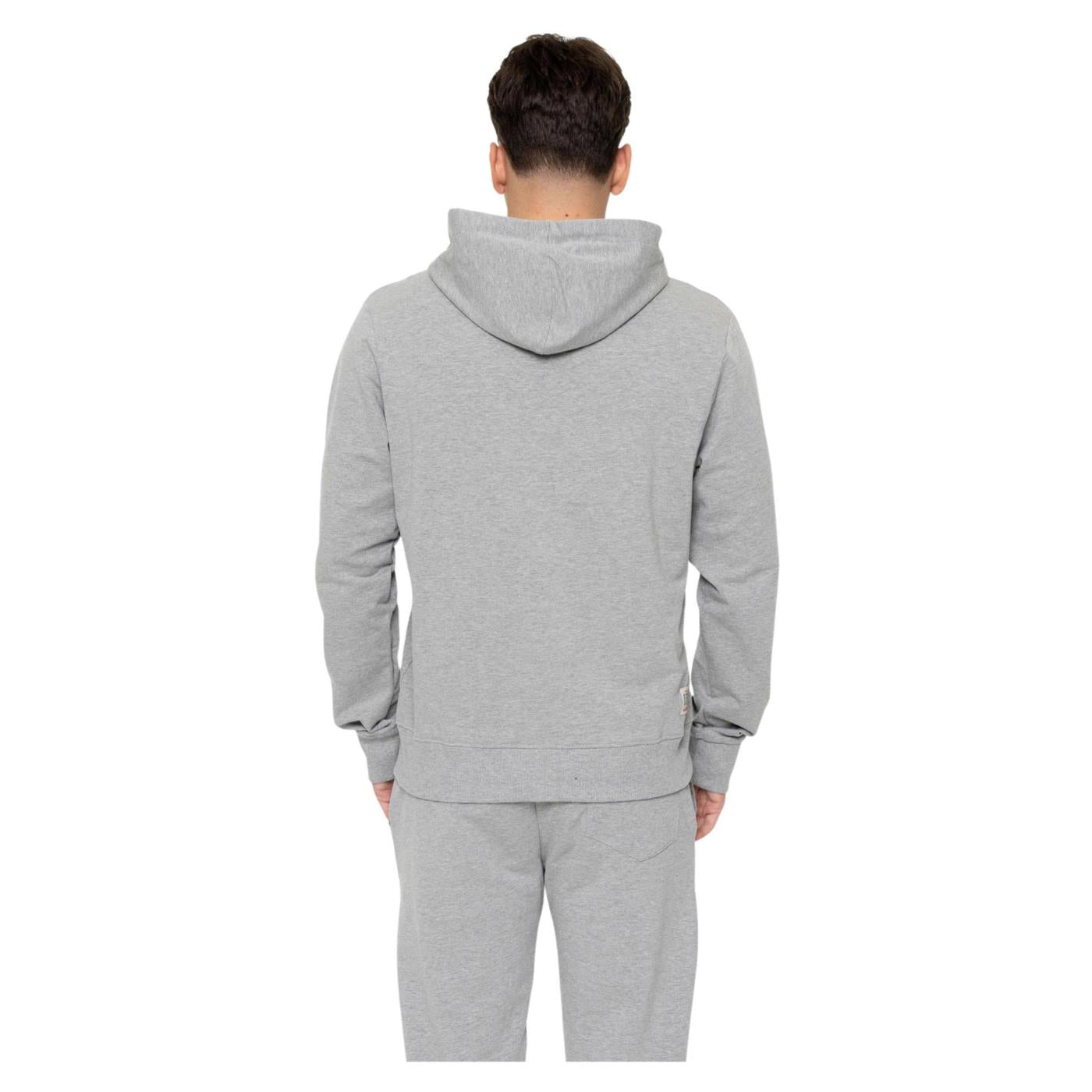 LEONE FELPA BIG LOGO FZ STRETCH - Grigio chiaro - vista 2