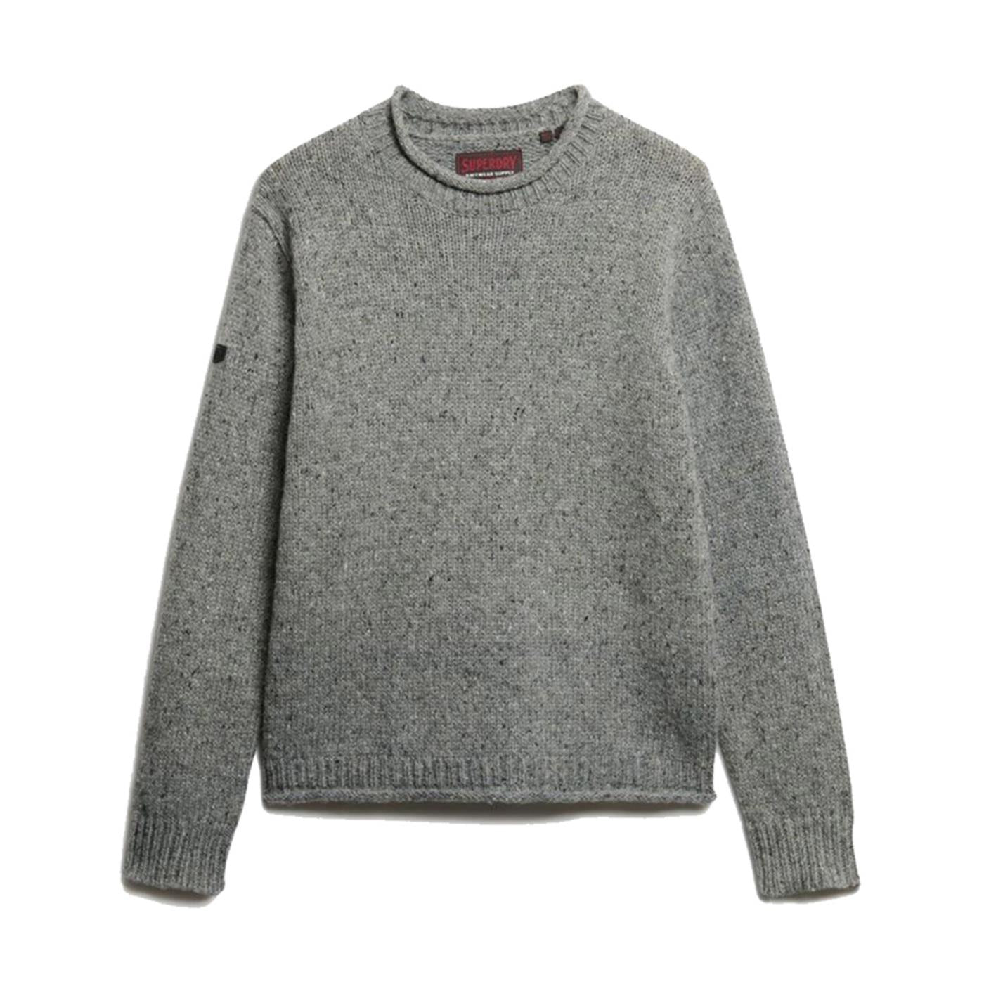 SUPERDRY DONEGAL JUMPER - Blu - immagine principale
