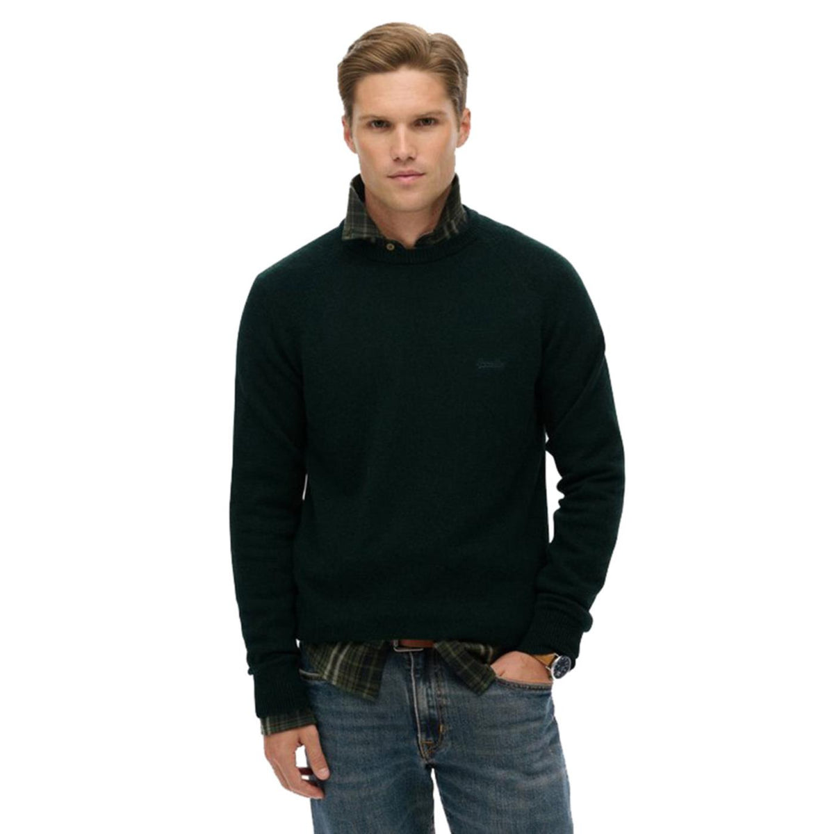 SUPERDRY WOOL BLEND JUMPER - seconda immagine