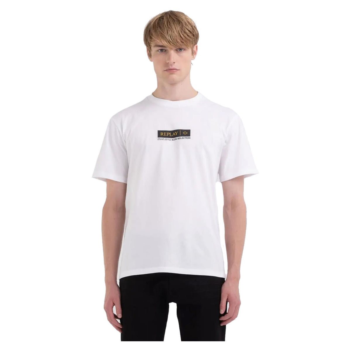 REPLAY MEN'S SHORT-SLEEVE T-SHIRT