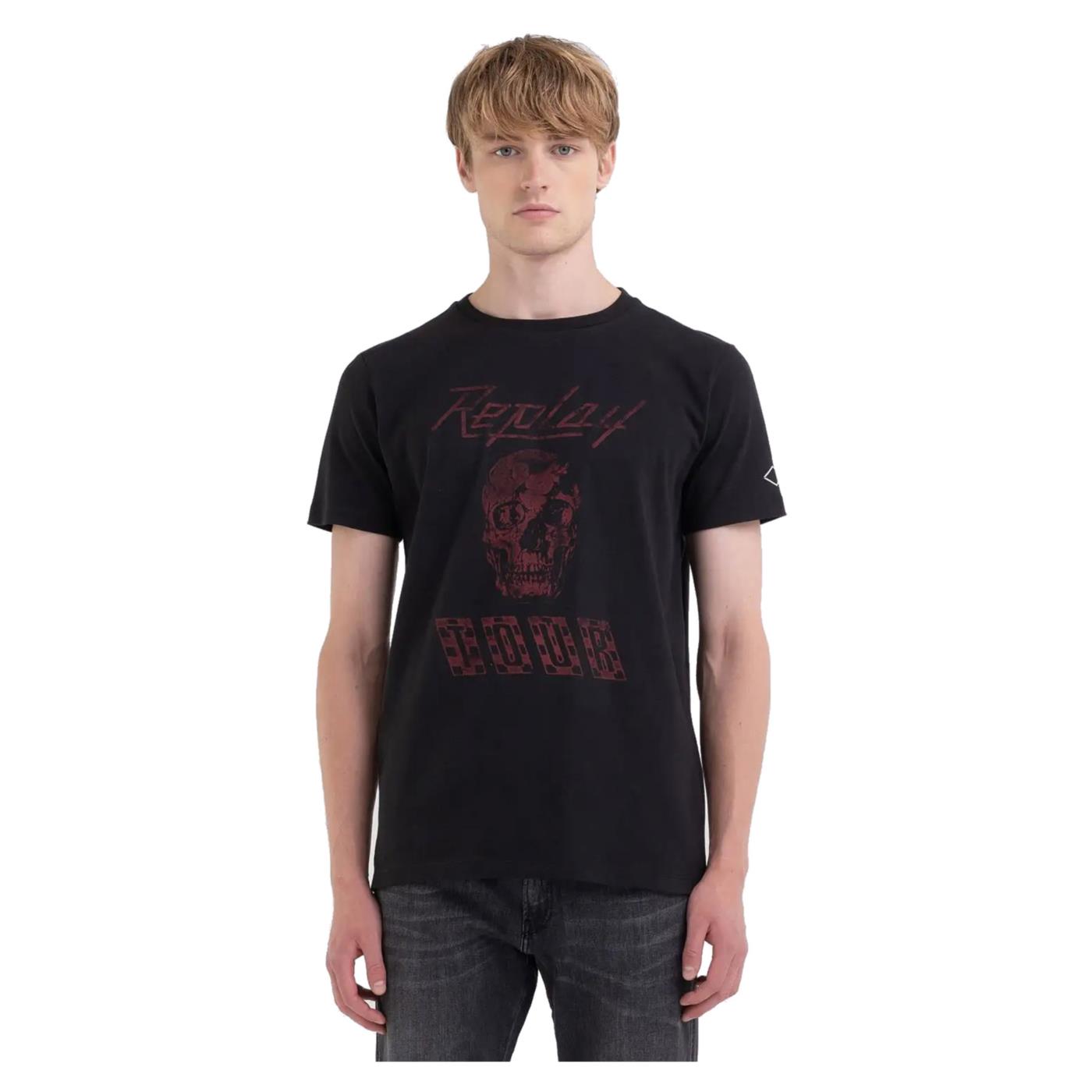 REPLAY MEN'S SHORT-SLEEVE T-SHIRT