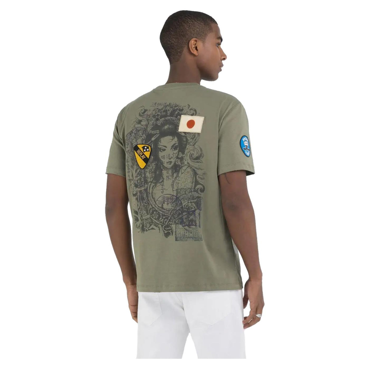 REPLAY MEN'S SHORT-SLEEVE T-SHIRT - seconda immagine