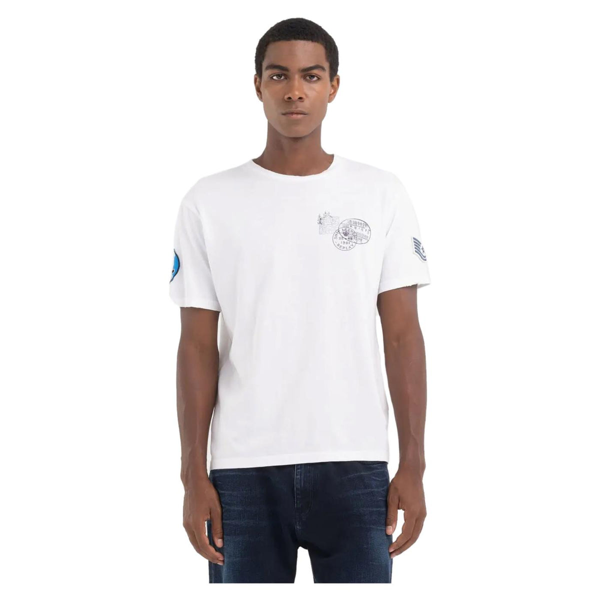 REPLAY MEN'S SHORT-SLEEVE T-SHIRT