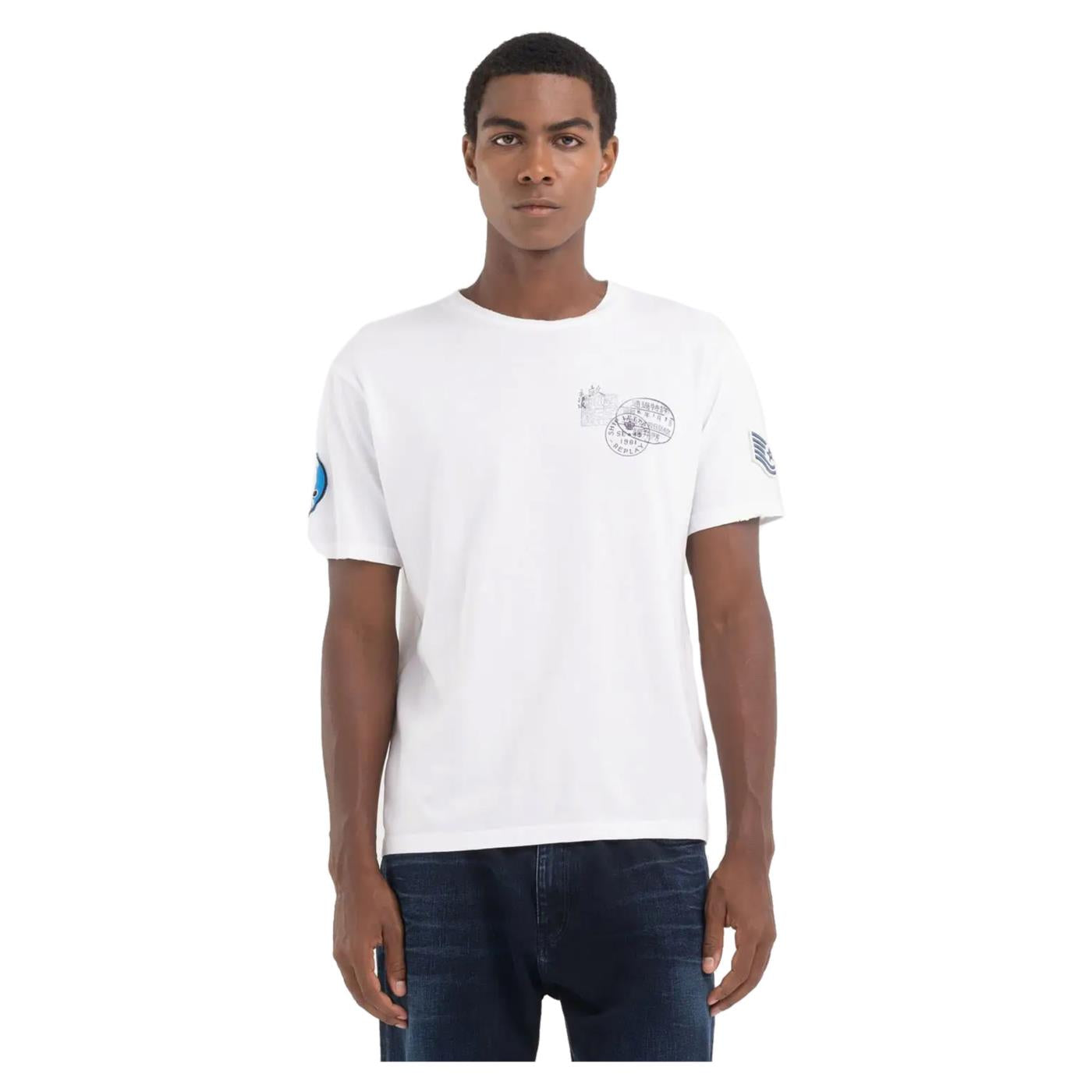 REPLAY MEN'S SHORT-SLEEVE T-SHIRT