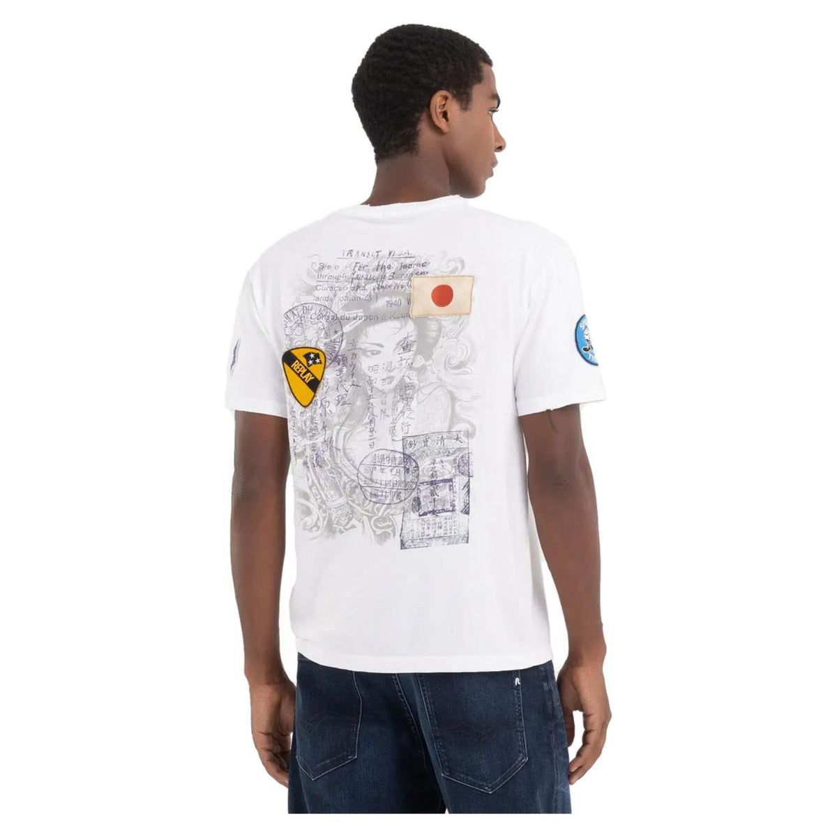 REPLAY MEN'S SHORT-SLEEVE T-SHIRT - seconda immagine
