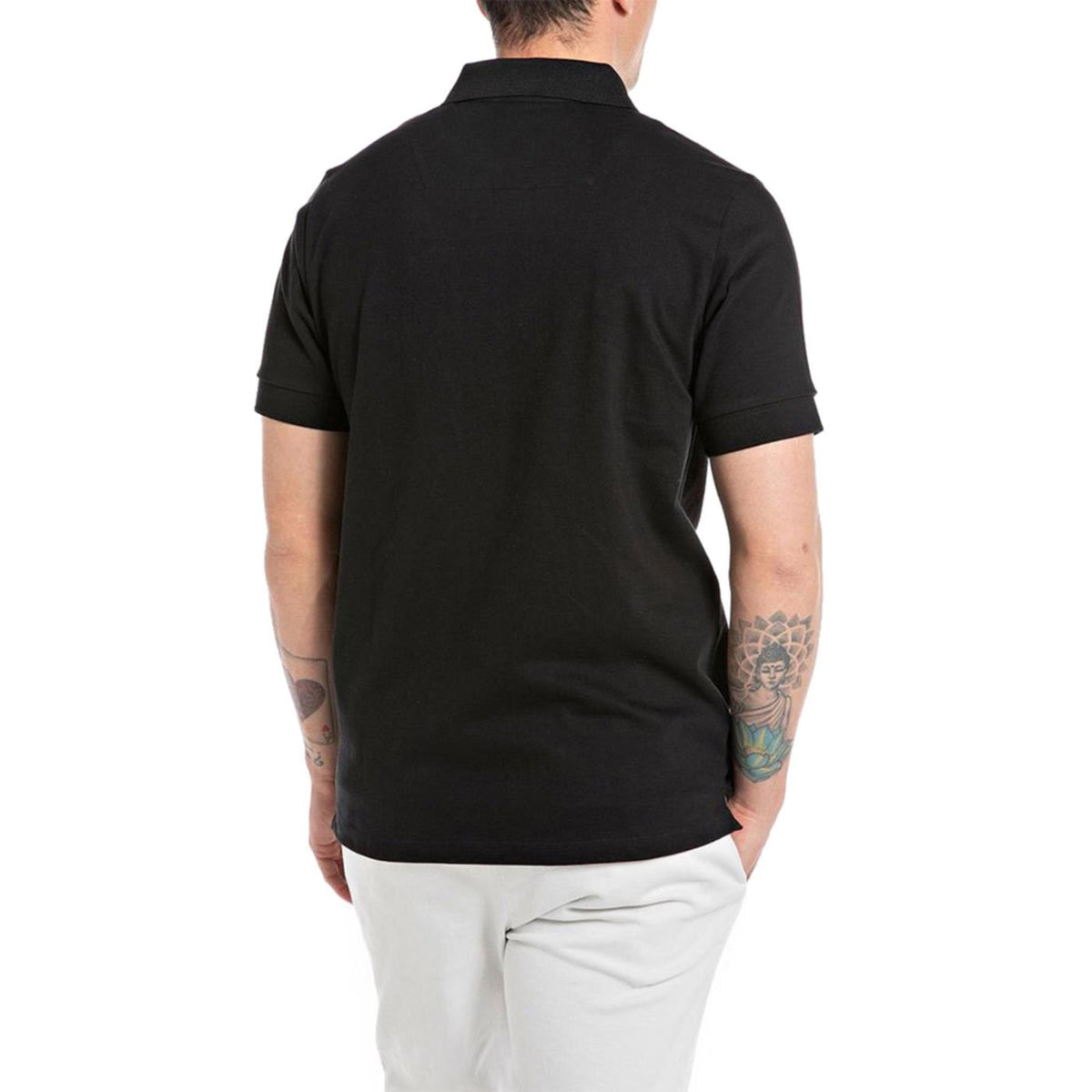 REPLAY MEN'S SHORT-SLEEVE POLO SHIRT - seconda immagine