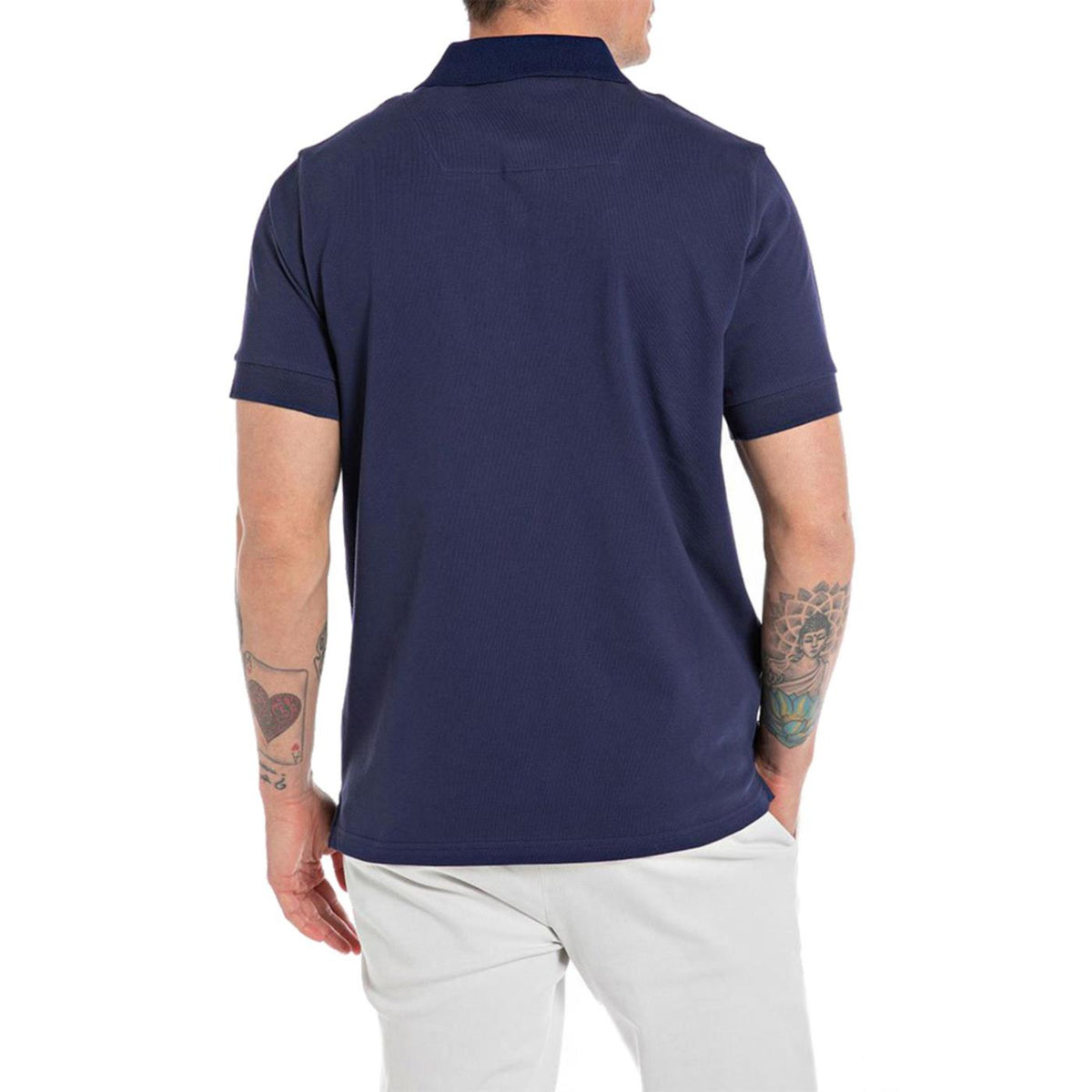 REPLAY MEN'S SHORT-SLEEVE POLO SHIRT - seconda immagine
