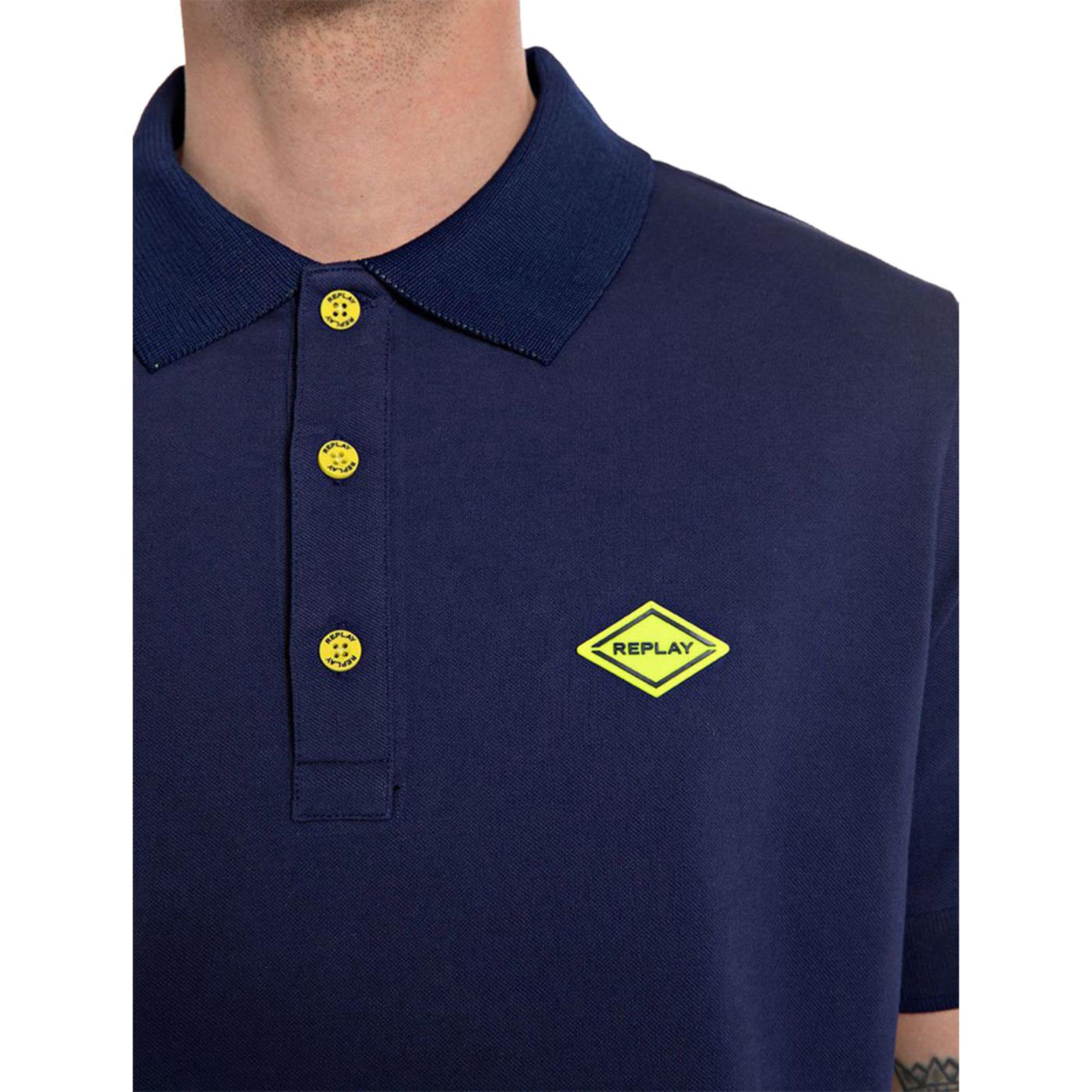 REPLAY POLO UOMO MANICA CORTA