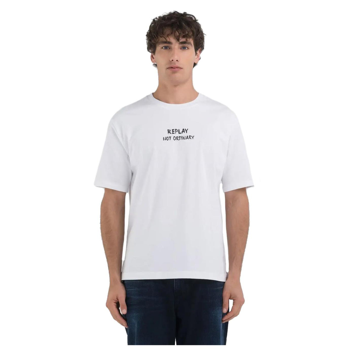 REPLAY MEN'S SHORT-SLEEVE T-SHIRT