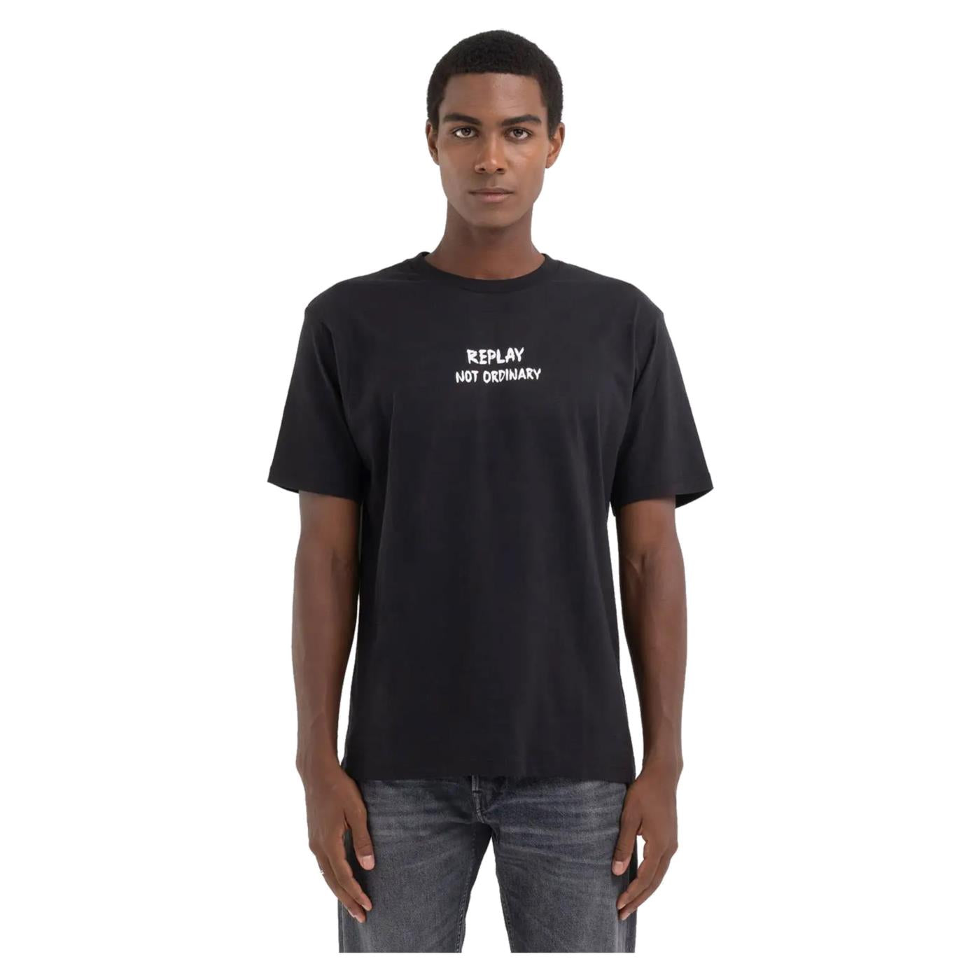 REPLAY MEN'S SHORT-SLEEVE T-SHIRT