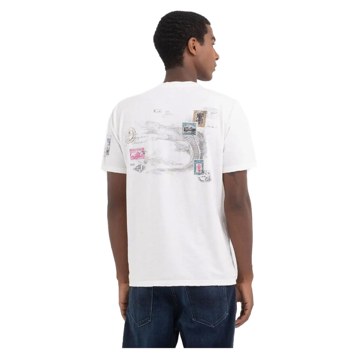 REPLAY MEN'S SHORT-SLEEVE T-SHIRT - seconda immagine