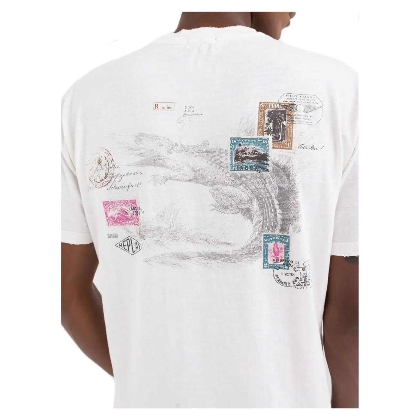 REPLAY T-SHIRT UOMO MANICA CORTA
