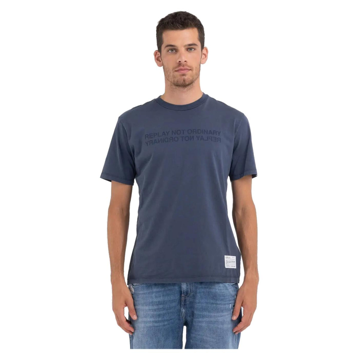 REPLAY MEN'S SHORT-SLEEVE T-SHIRT