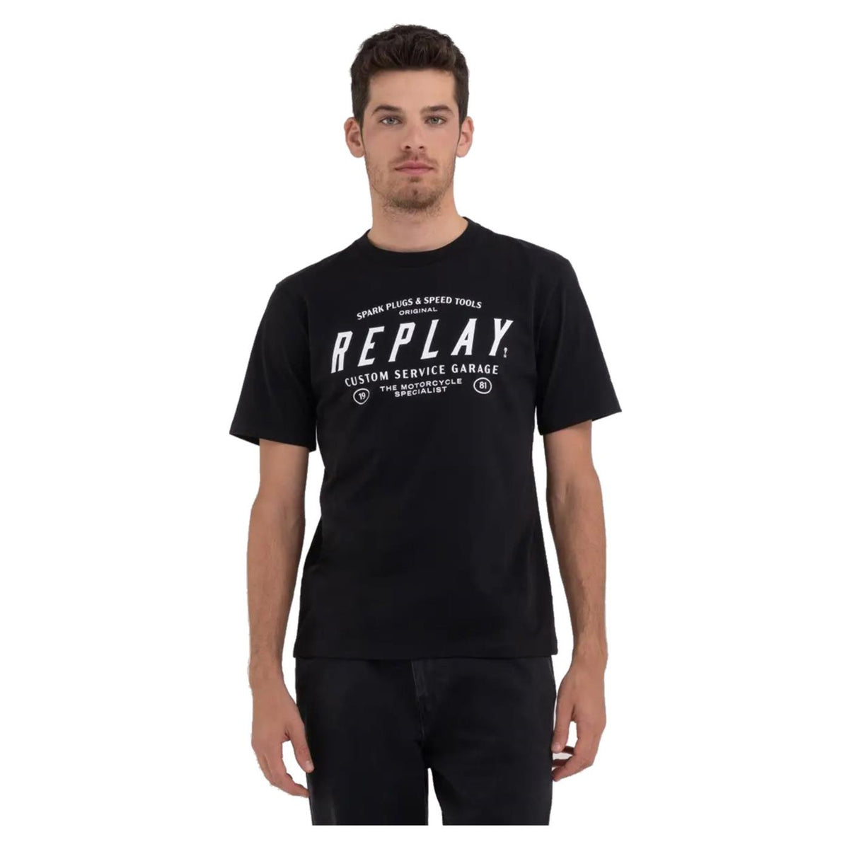REPLAY MEN'S SHORT-SLEEVE T-SHIRT