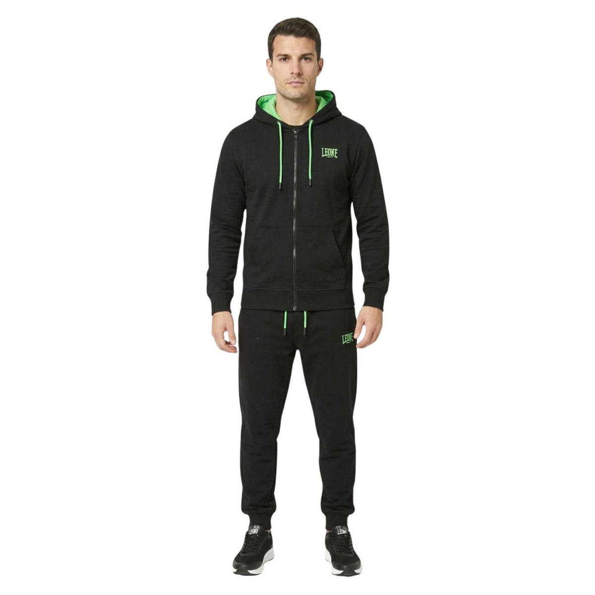 LEONE TUTA FULL ZIP CAPPUCCIO