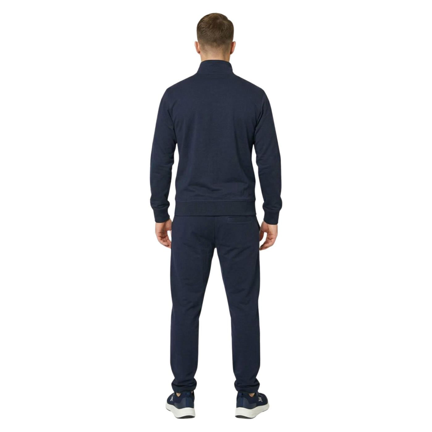 LEONE TUTA UOMO FULL ZIP - Blu - vista 2