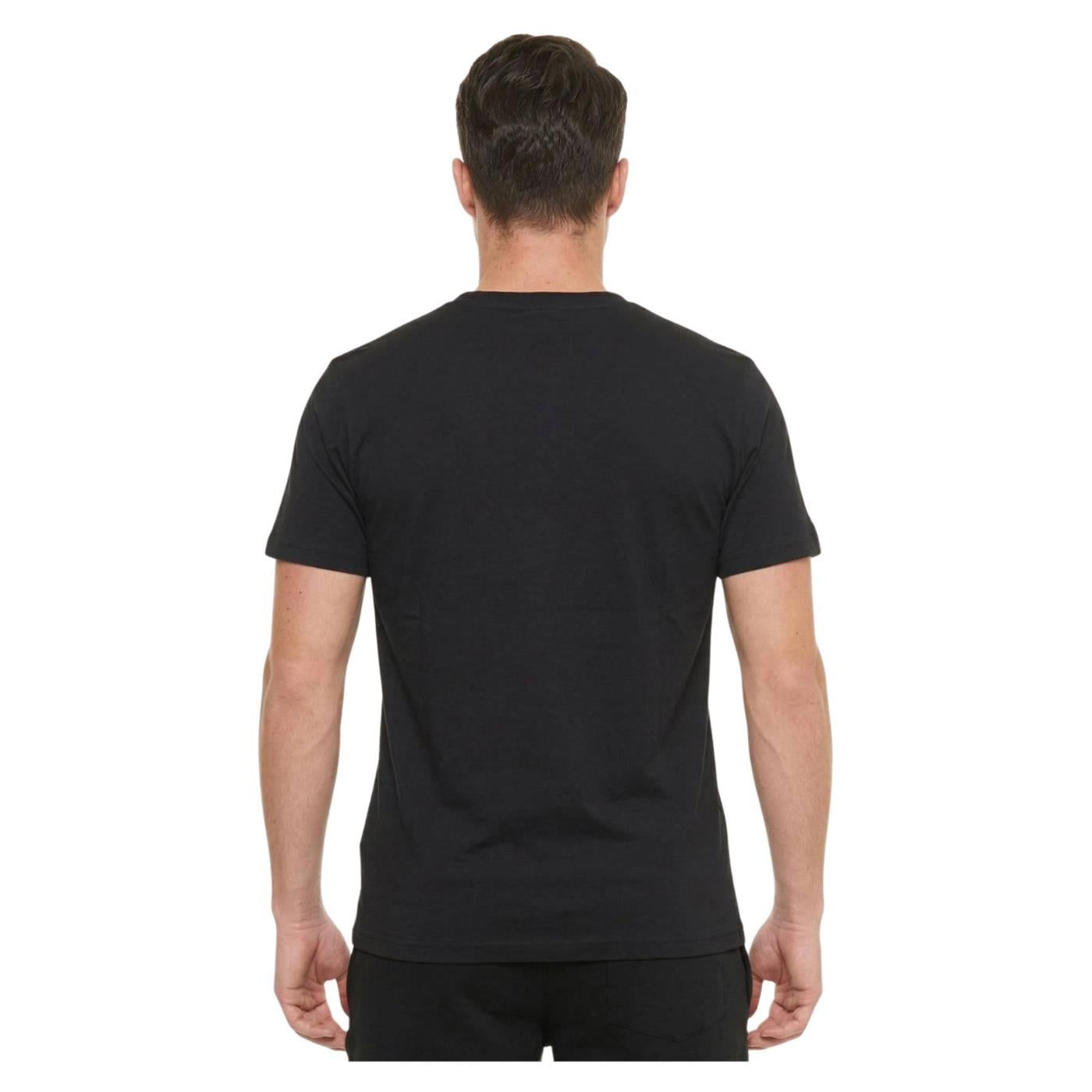 LEONE T-SHIRT GRAPHIC STRETCH - Nero - vista 3