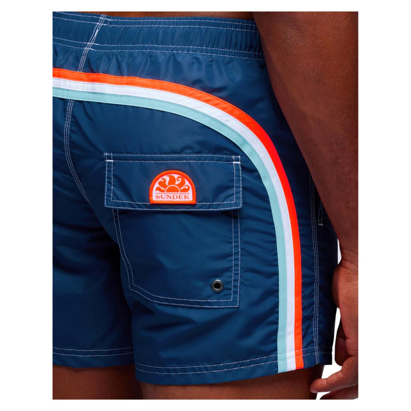 SUNDEK BOXER ARCOBALENO ORIGINAL - Blu - vista 3
