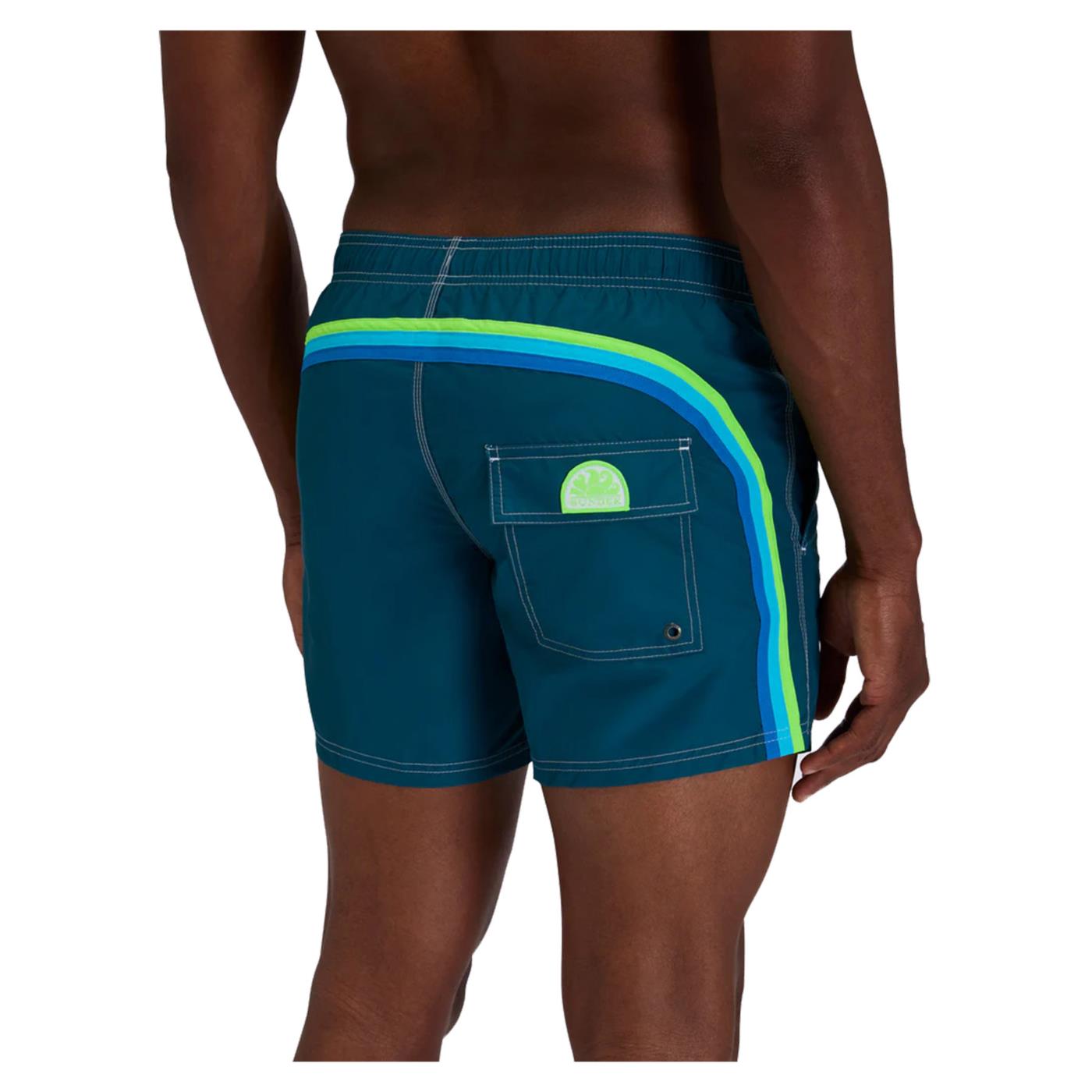 SUNDEK BOXER ARCOBALENO ORIGINAL - Blu - vista 3