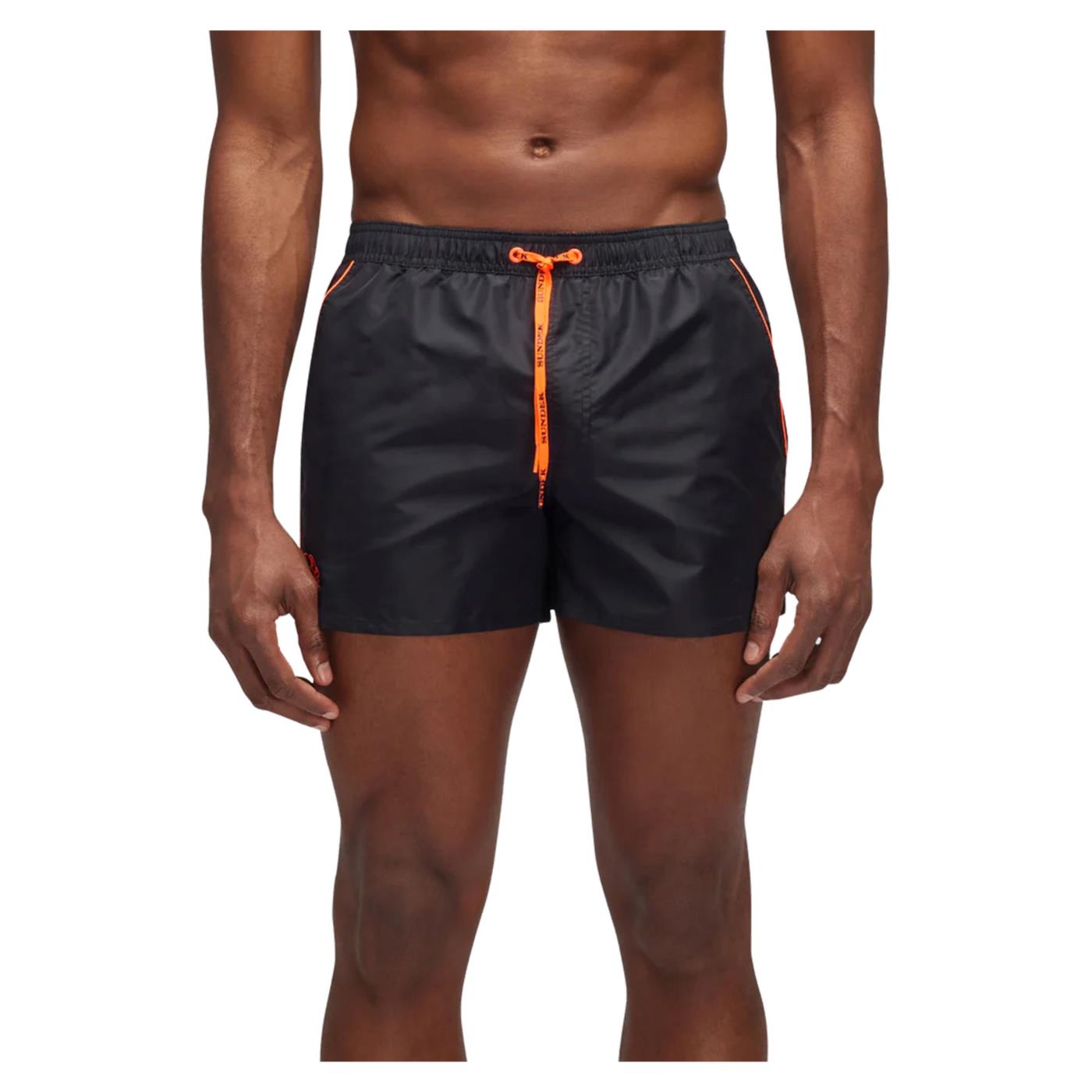 SUNDEK COLTRANE BOARDSHORT - Nero - vista 2