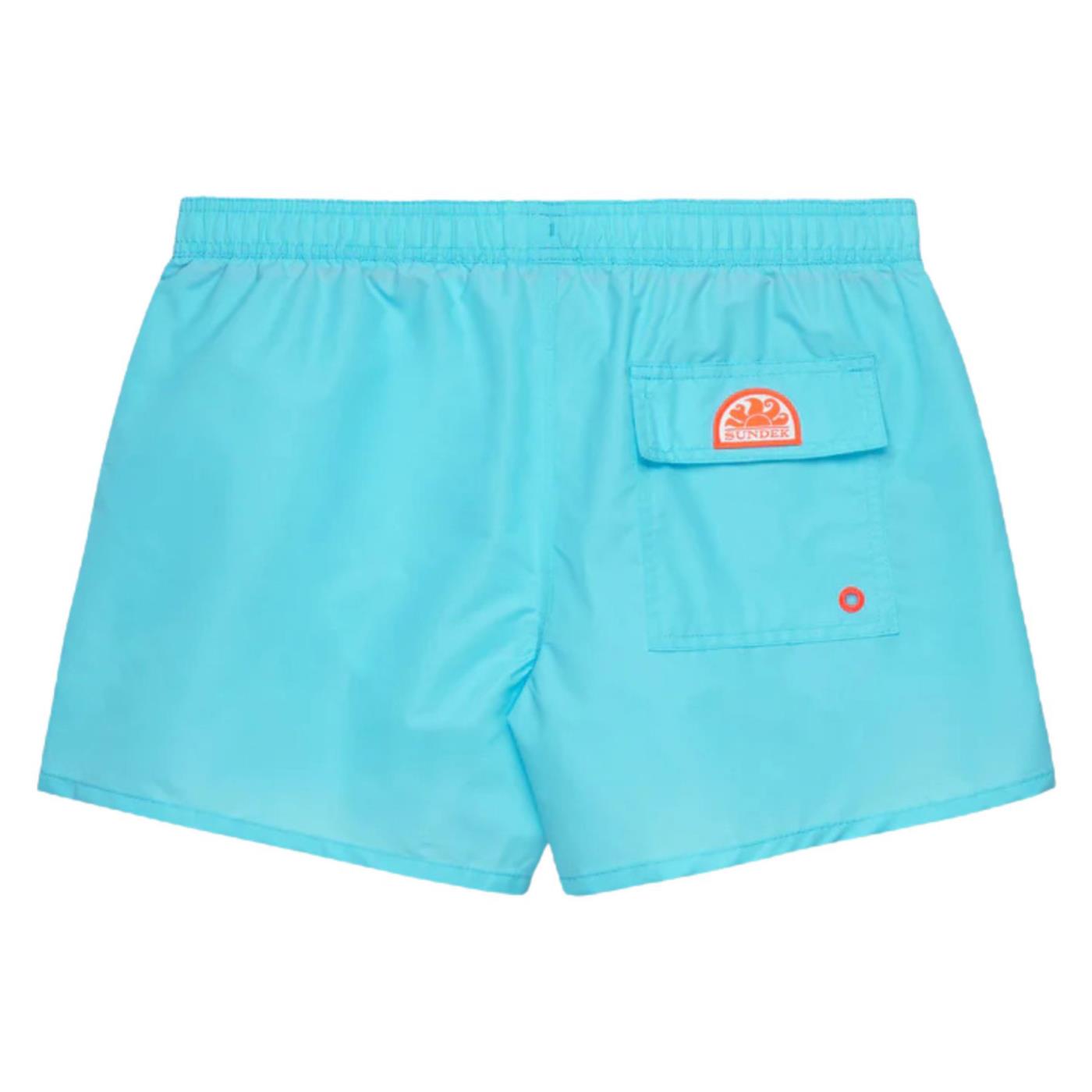 SUNDEK COLTRANE BOARDSHORT - Turchese - vista 3
