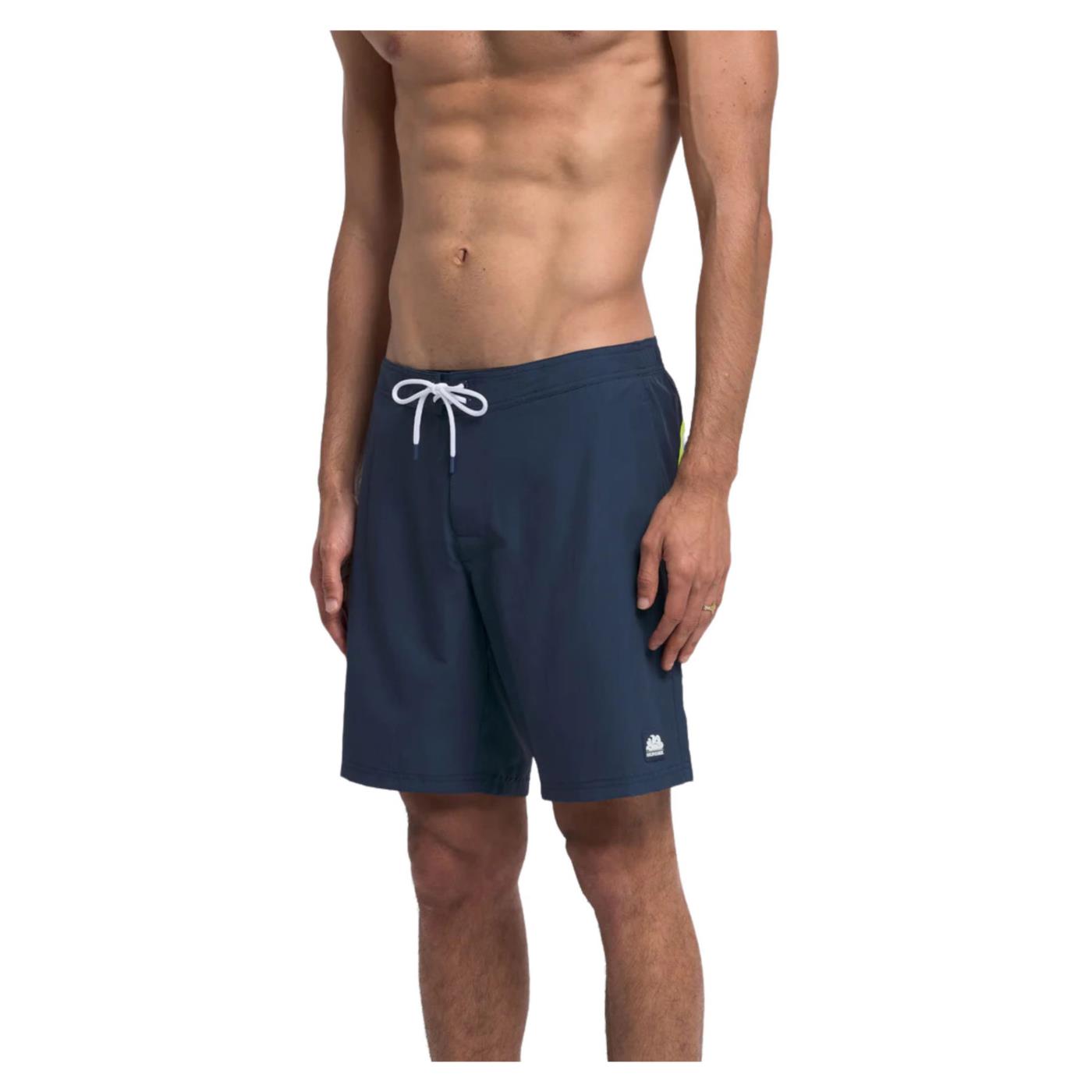 SUNDEK BOARDSHORT RAINBOW LONG - Blu - immagine principale