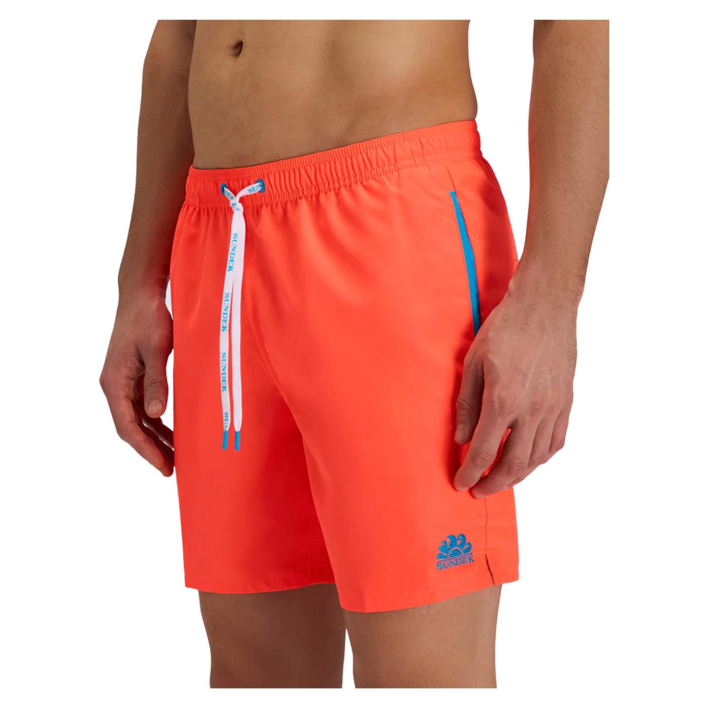 SUNDEK MILTON BOARDSHORT - Arancione - vista 8