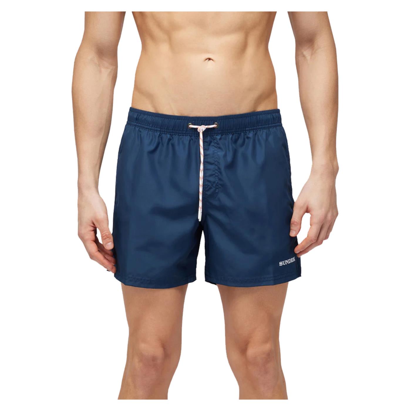 SUNDEK BOXER BOARDSHORT BASIC - Blu - vista 2