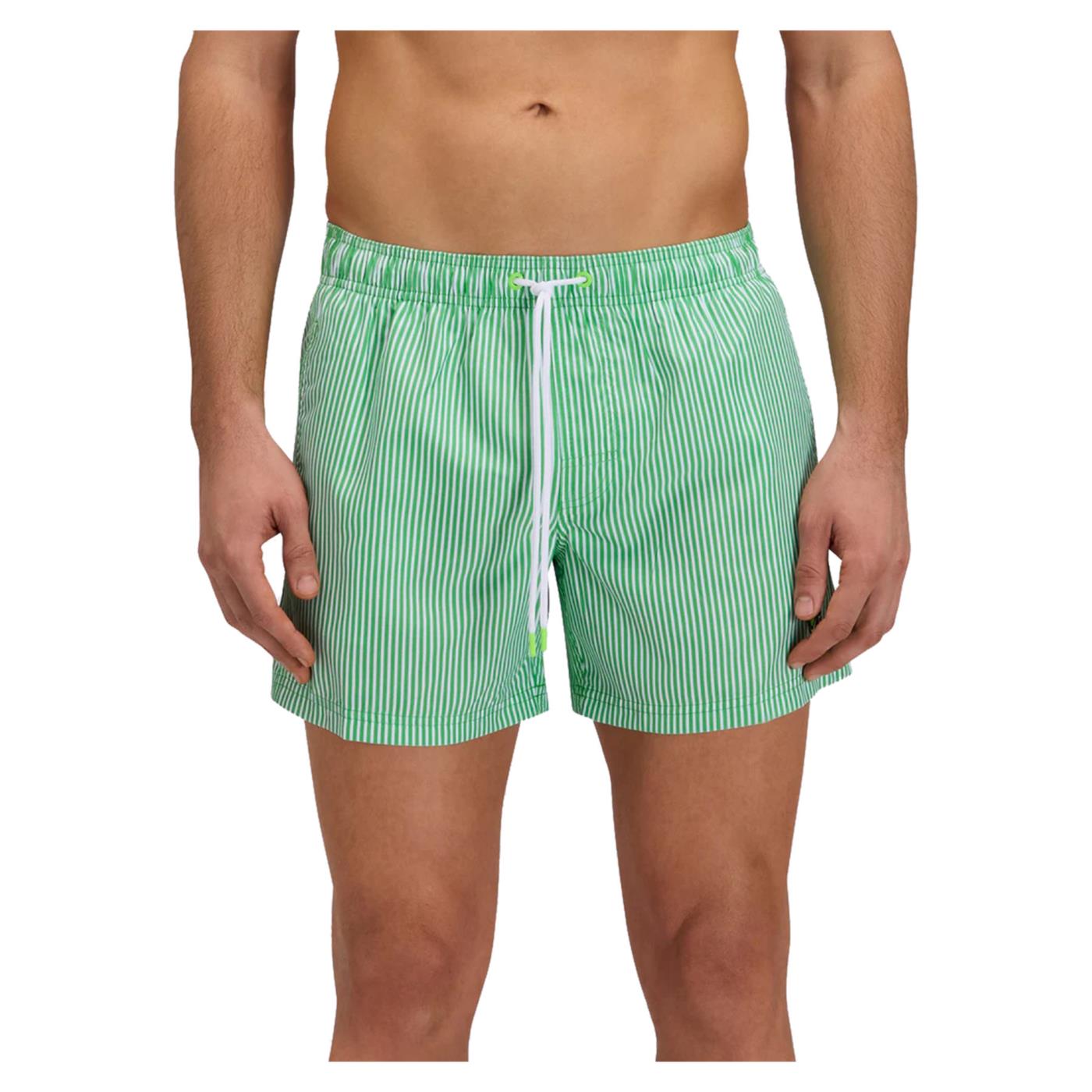 SUNDEK AOP PRINTED BOARDSHORT - Verde - vista 2