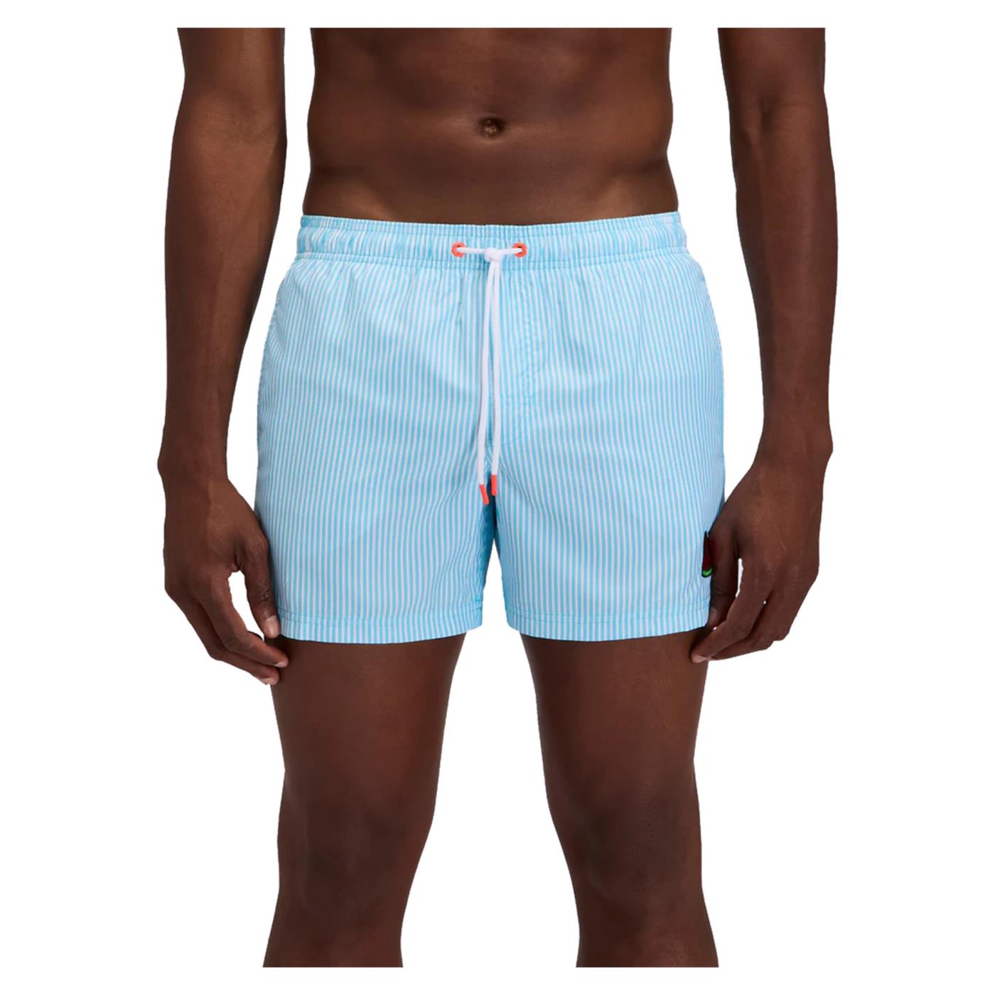 SUNDEK AOP PRINTED BOARDSHORT - Azzurro - vista 2