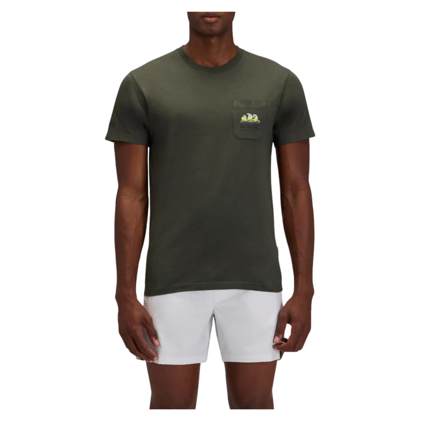 SUNDEK T-SHIRT NEW HERBERT - Militare - vista 2