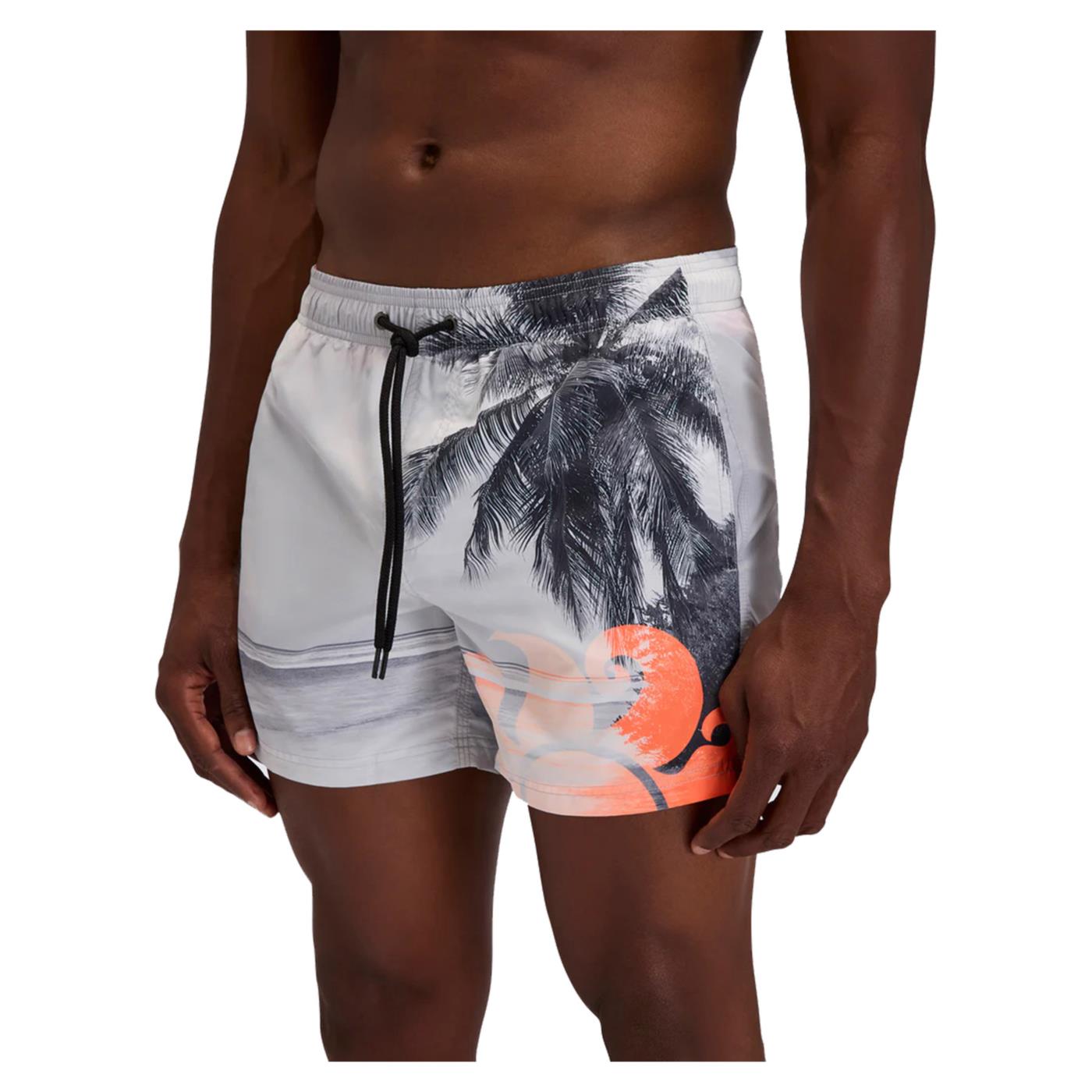 SUNDEK LEVIN BOARDSHORT PRINTED - Grigio chiaro - vista 9