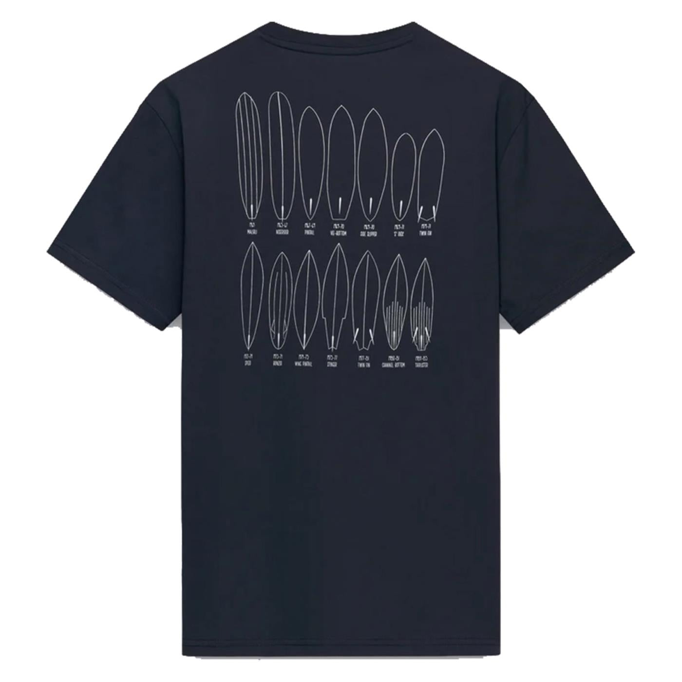 SUNDEK T-SHIRT BEACH SMALL PRINT - Blu - immagine principale