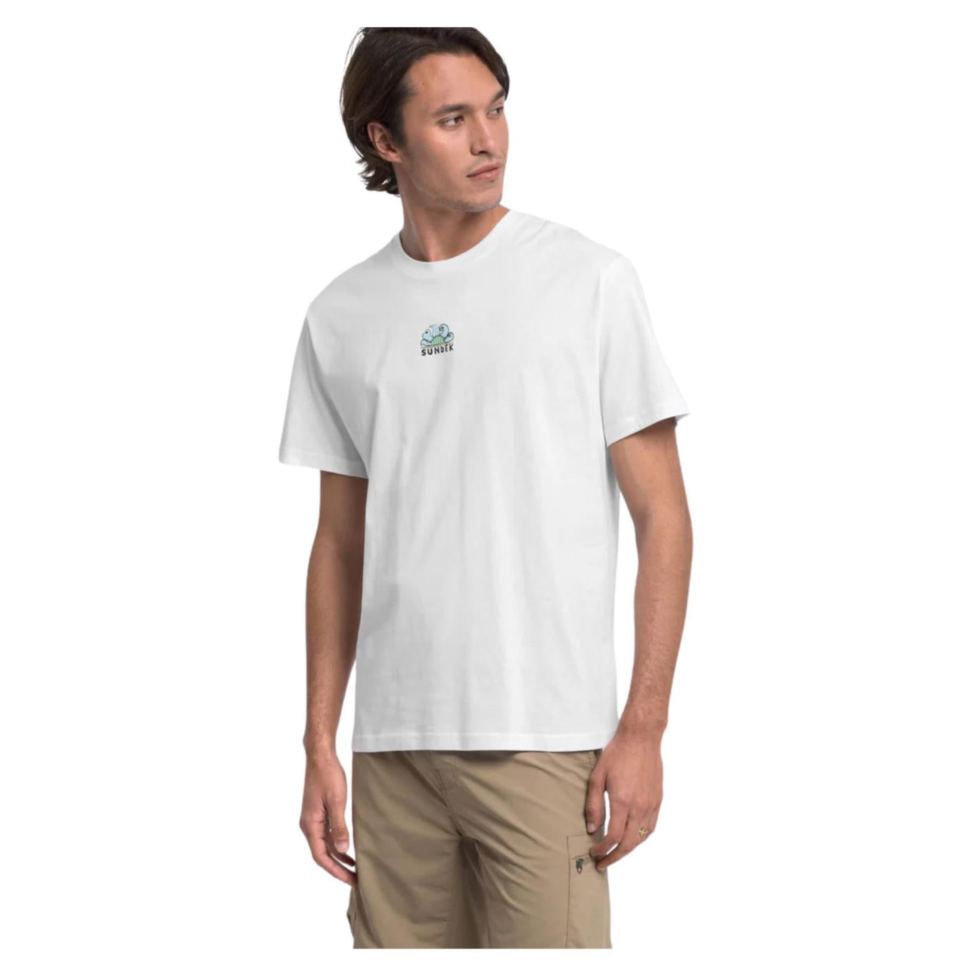 SUNDEK T-SHIRT SMALL LOGO - Bianco - vista 2