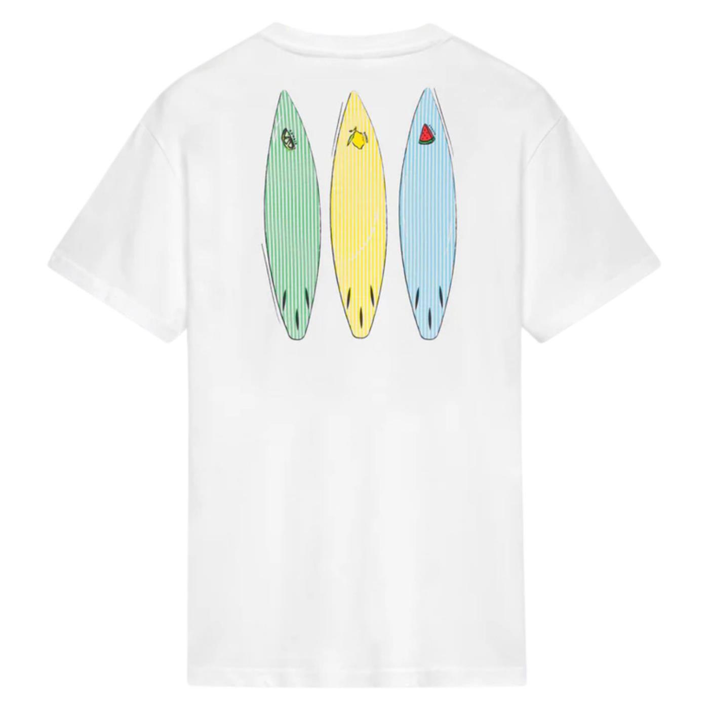 SUNDEK T-SHIRT SMALL LOGO - Bianco - vista 10