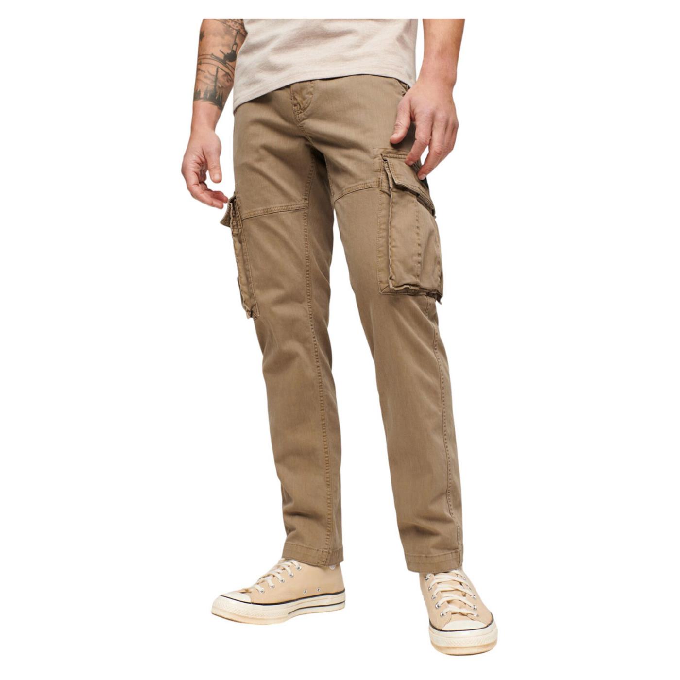 SUPERDRY CORE CARGO PANT - Marrone chiaro - immagine principale