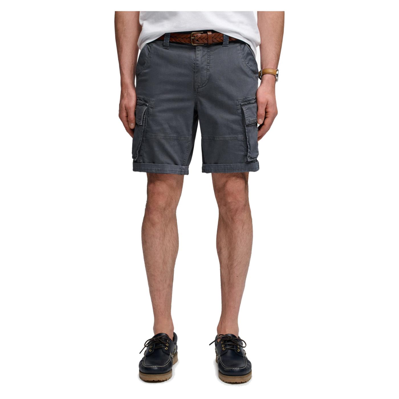 SUPERDRY CORE CARGO SHORT - Grigio scuro - immagine principale