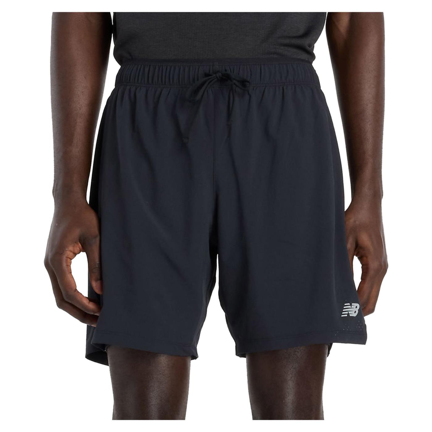NEW BALANCE RC LINED SHORT 7 INCHES - Nero - immagine principale