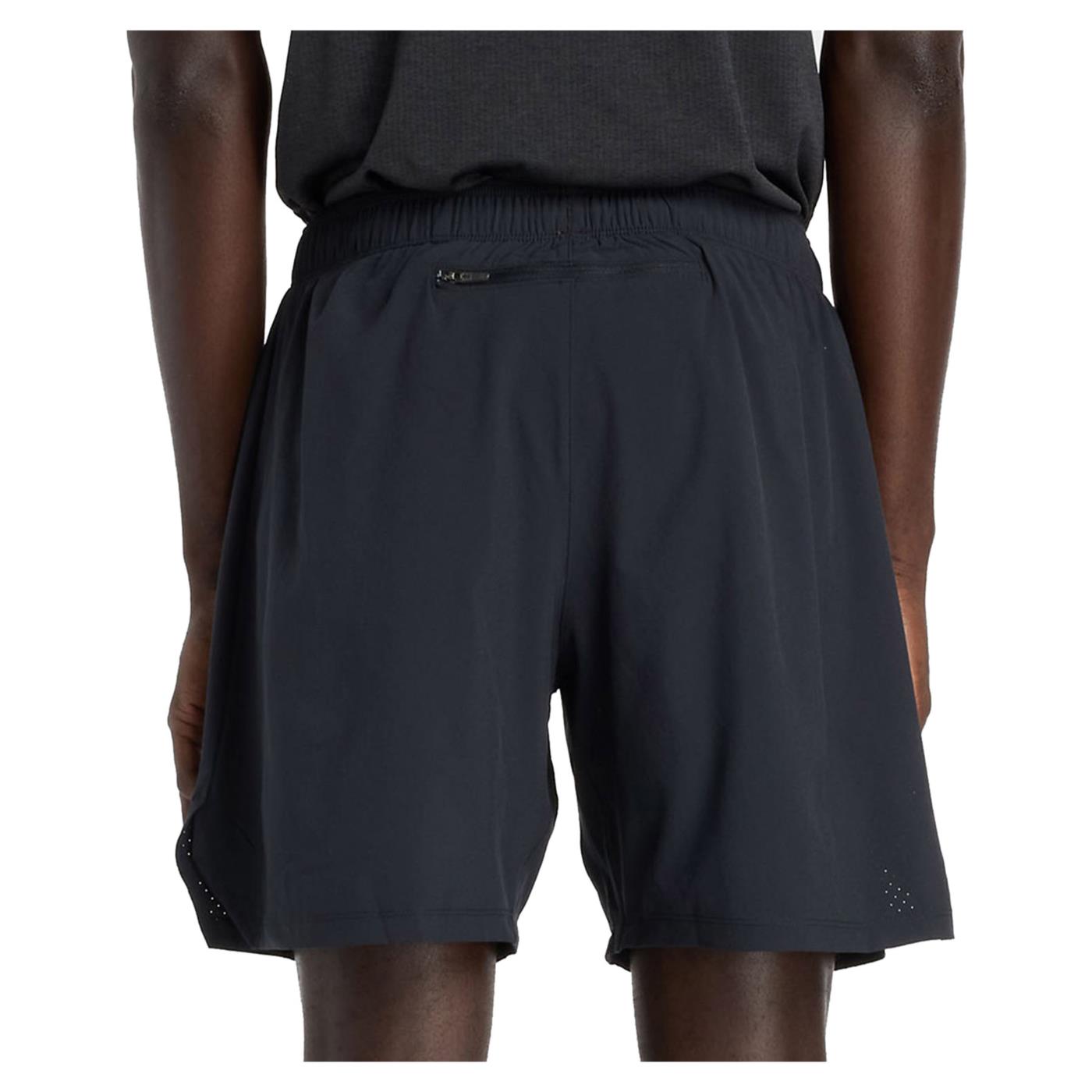 NEW BALANCE RC LINED SHORT 7 INCHES - Nero - vista 2
