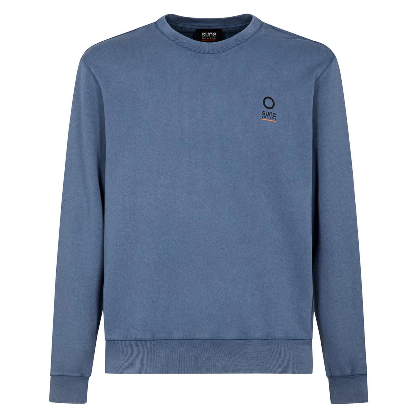 SUNS FLEECE GIPO DYE OLD - Denim - immagine principale