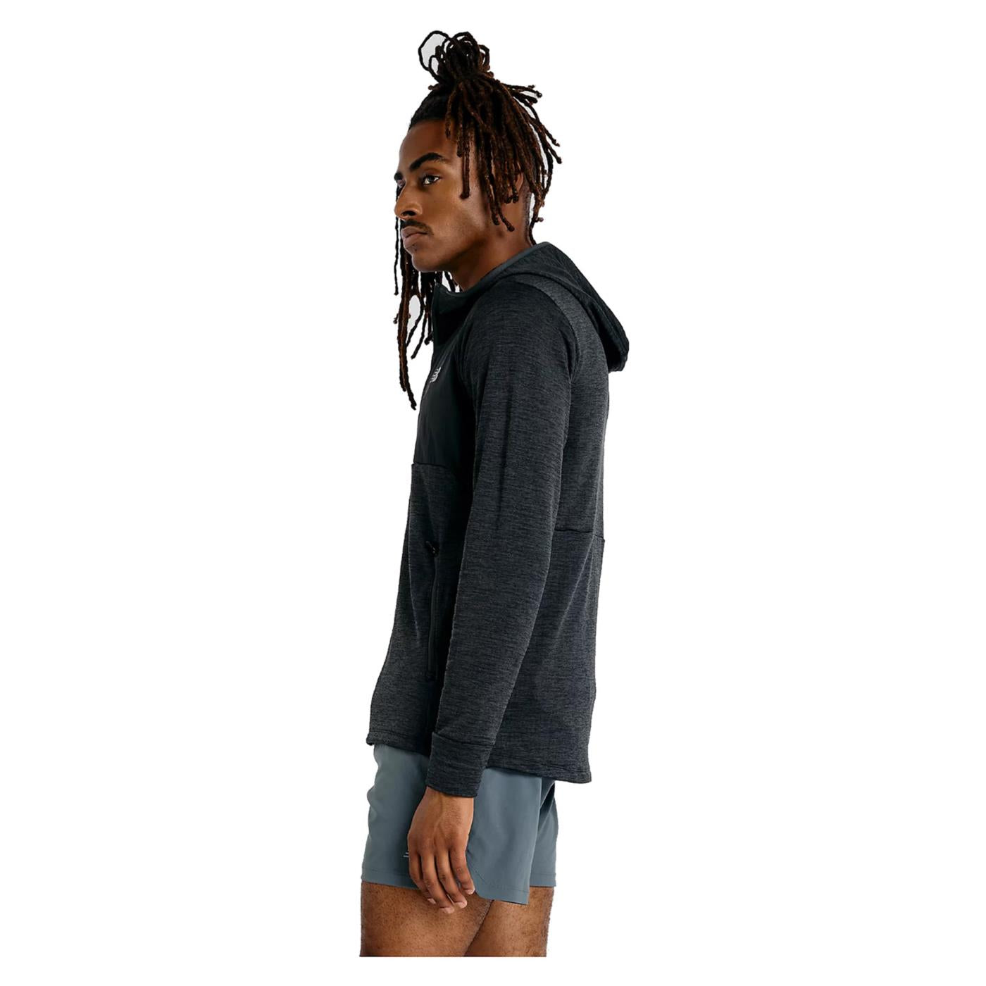 NEW BALANCE HEAT GRID HOODED FULL ZIP