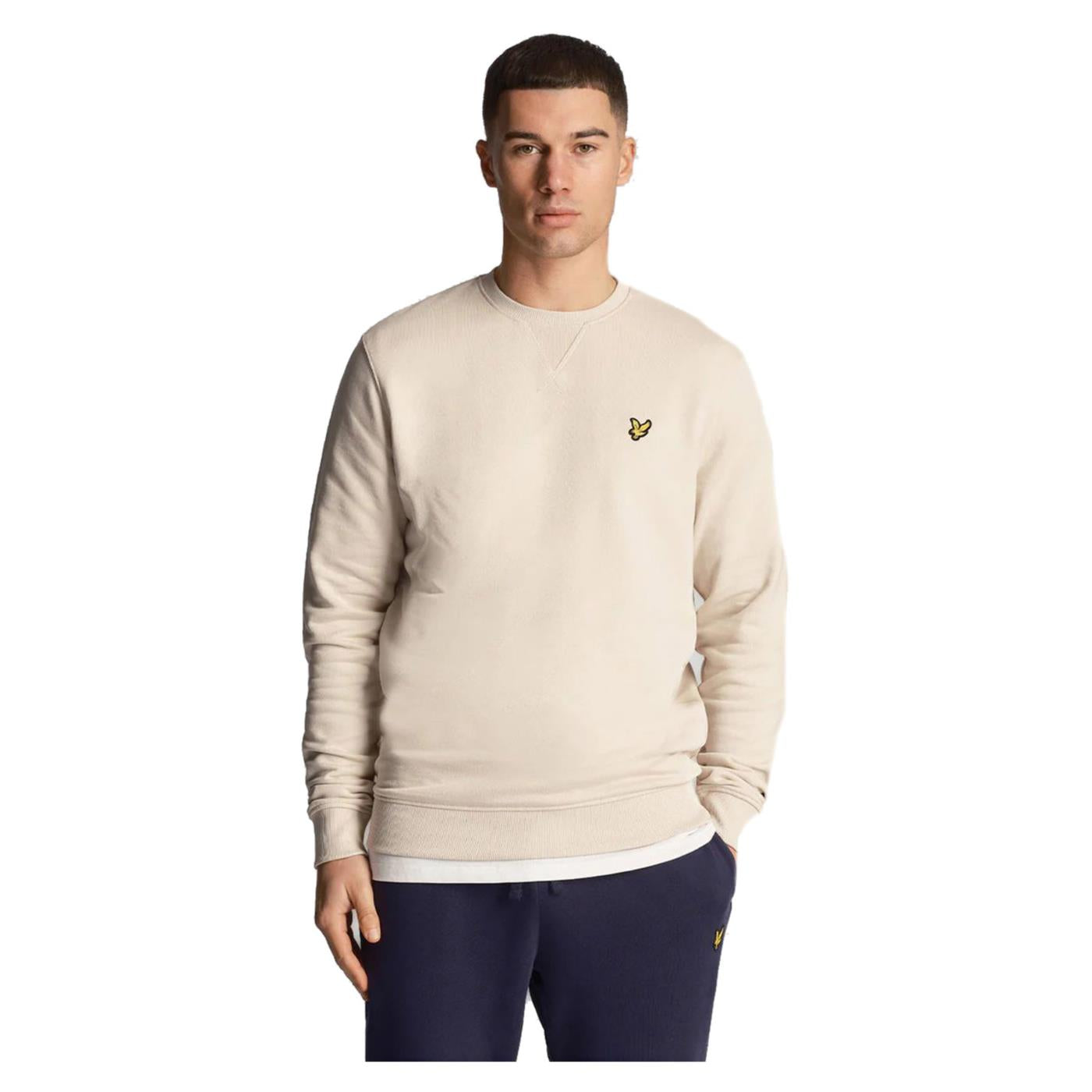 LYLE & SCOTT CREW NECK SWEATSHIRT - Beige - immagine principale