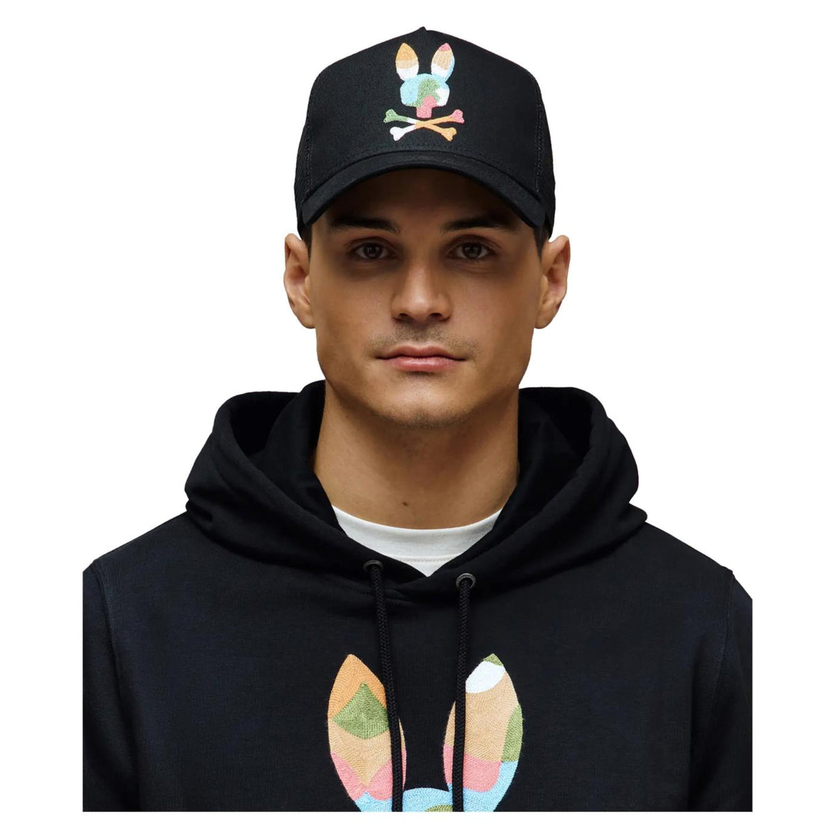 PSYCHO BUNNY ARA TRUCKER CAP - seconda immagine