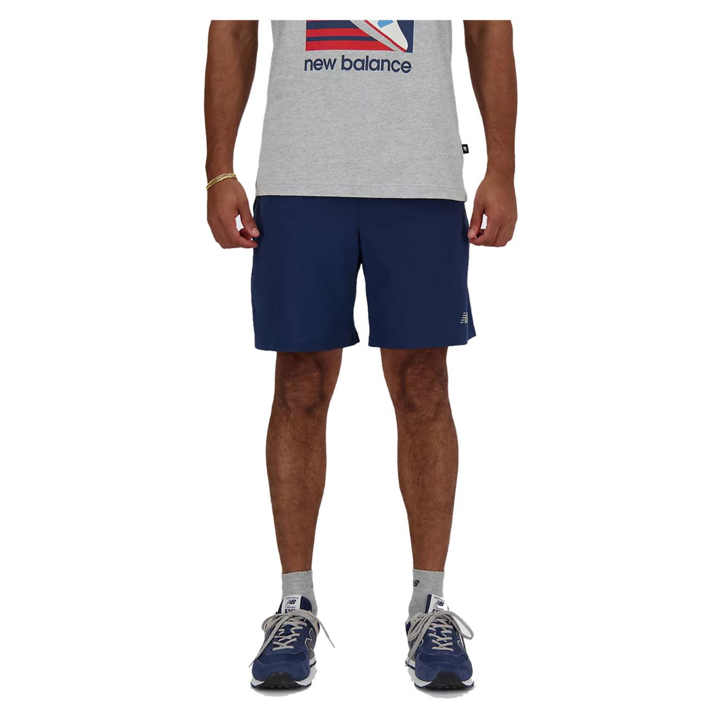 NEW BALANCE SPORT ESSENTIALS SHORT - Blu - immagine principale