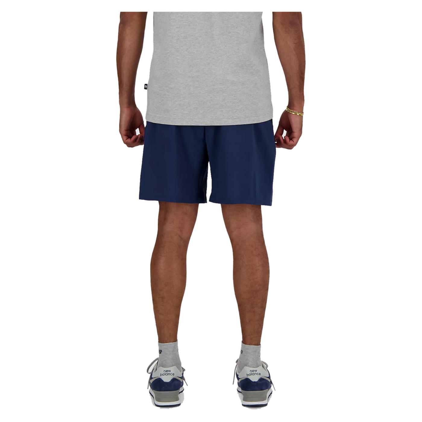 NEW BALANCE SPORT ESSENTIALS SHORT - Blu - vista 2