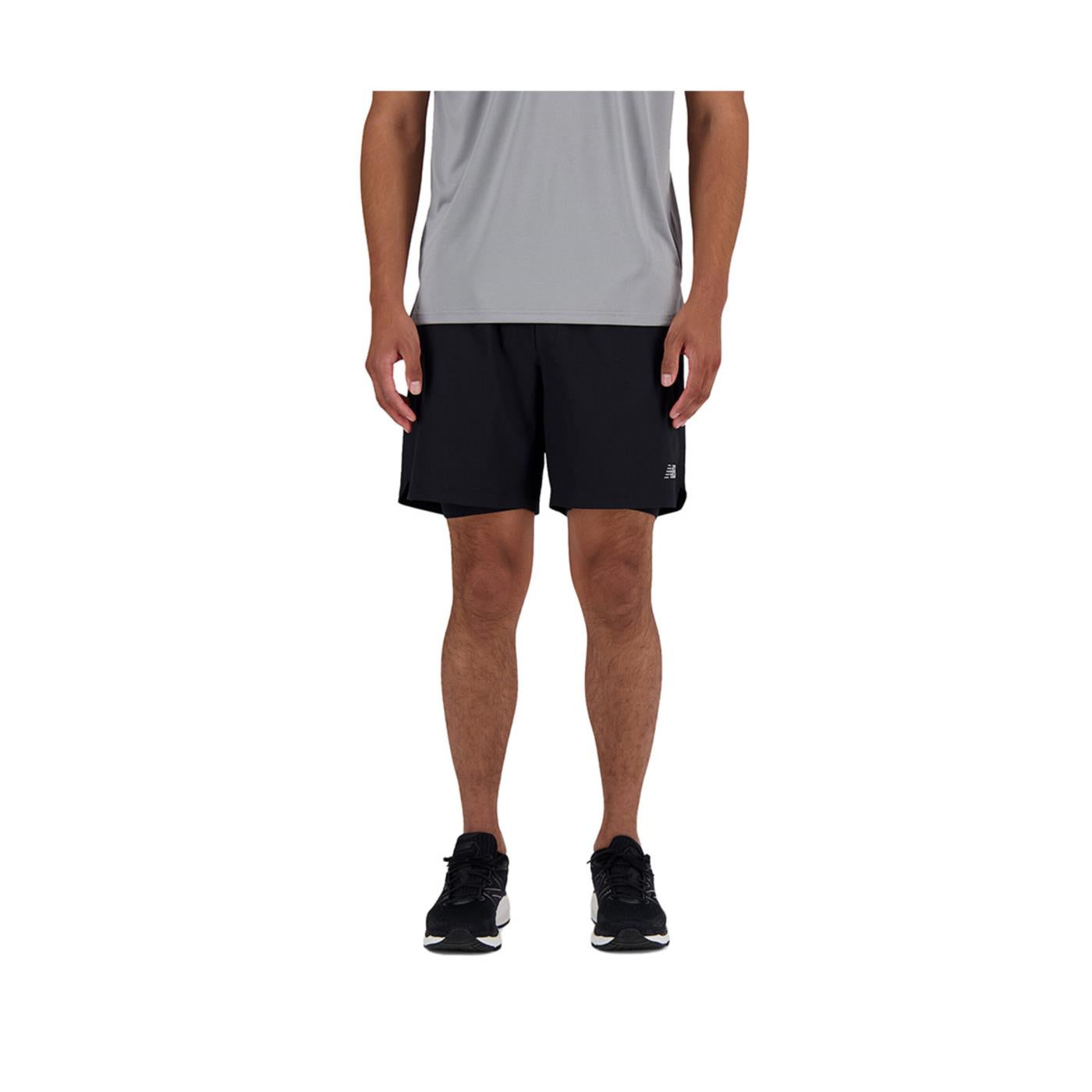 NEW BALANCE AC LINED SHORT 7 INCH