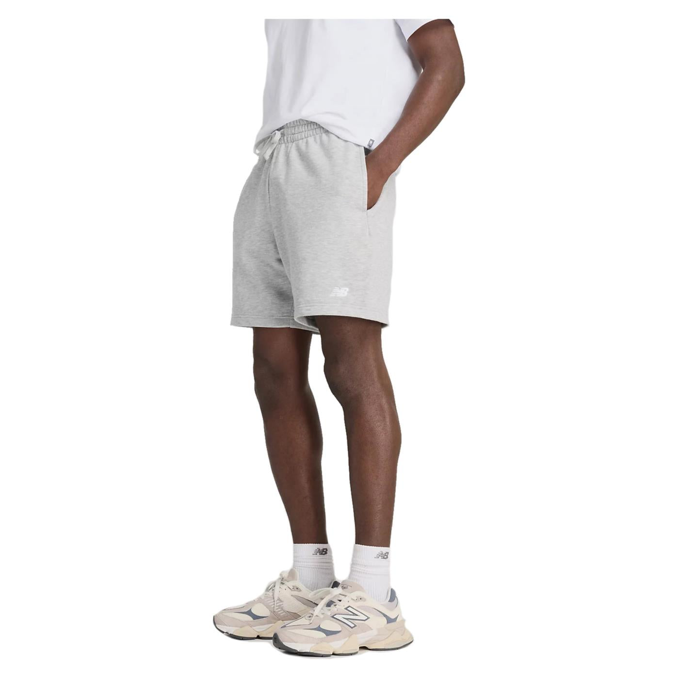 NEW BALANCE SPORT ESSENTIALS SHORT - C1-grigio-c - immagine principale